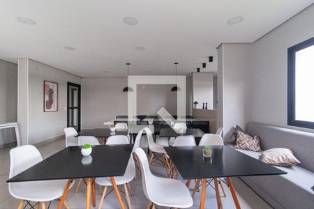 Área comum - Salão de festas de apartamento à venda com 2 quartos, 39m² em Ayrosa, Osasco