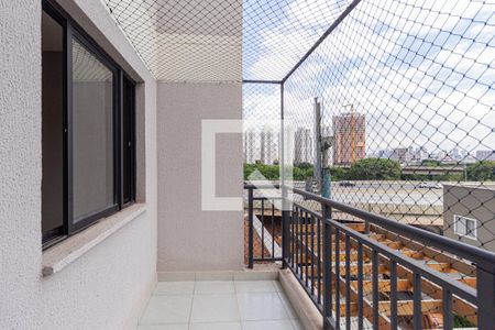Sacada e área de serviço de apartamento à venda com 2 quartos, 39m² em Ayrosa, Osasco