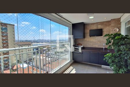 Varanda da Sala de apartamento à venda com 3 quartos, 89m² em Santa Paula, São Caetano do Sul
