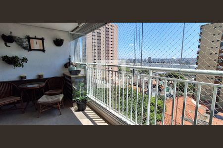 Varanda da Sala de apartamento à venda com 3 quartos, 89m² em Santa Paula, São Caetano do Sul