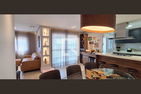 Sala de apartamento à venda com 3 quartos, 89m² em Santa Paula, São Caetano do Sul