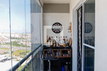 Varanda Gourmet de apartamento à venda com 2 quartos, 49m² em São Pedro, Osasco