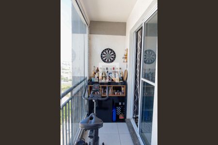 Varanda Gourmet de apartamento à venda com 2 quartos, 49m² em São Pedro, Osasco