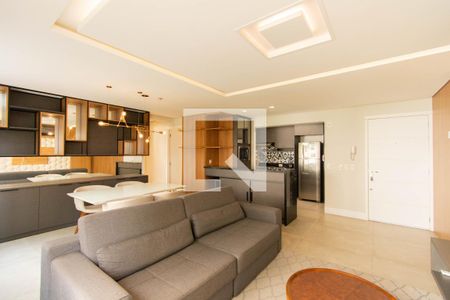 Sala de apartamento para alugar com 2 quartos, 76m² em Marechal Rondon, Canoas