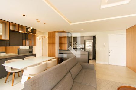 Sala de apartamento para alugar com 2 quartos, 76m² em Marechal Rondon, Canoas