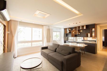 Sala de apartamento para alugar com 2 quartos, 76m² em Marechal Rondon, Canoas