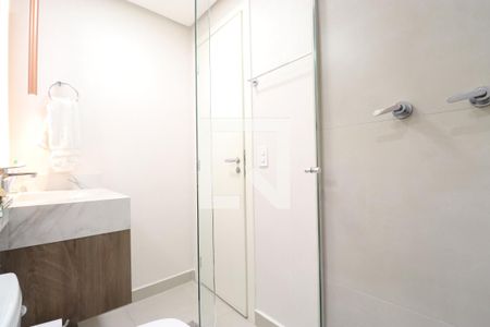 Detalhe Banheiro Social de apartamento à venda com 1 quarto, 69m² em Vila Leopoldina, São Paulo