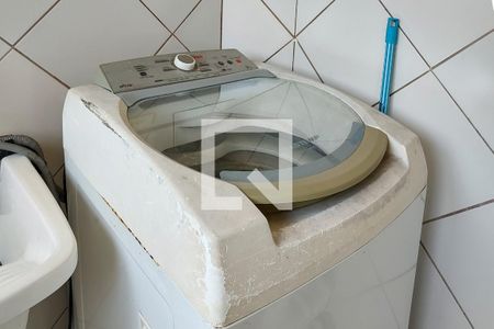 Área de Serviço de apartamento para alugar com 1 quarto, 55m² em Canto do Forte, Praia Grande
