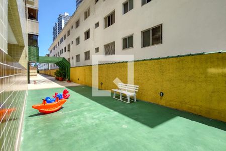 Área comum - Playground de apartamento para alugar com 1 quarto, 55m² em Canto do Forte, Praia Grande