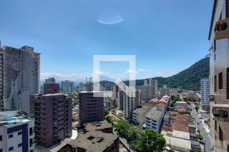 Vista da Sacada de apartamento para alugar com 1 quarto, 55m² em Canto do Forte, Praia Grande