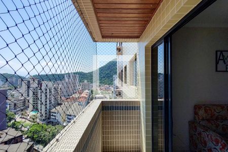 Sacada de apartamento para alugar com 1 quarto, 55m² em Canto do Forte, Praia Grande