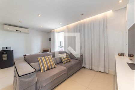 Sala de apartamento à venda com 3 quartos, 97m² em Vila Gumercindo, São Paulo