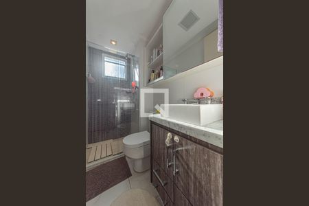 Banheiro da Suíte de apartamento à venda com 3 quartos, 97m² em Vila Gumercindo, São Paulo