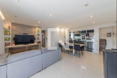 Sala de apartamento à venda com 3 quartos, 97m² em Vila Gumercindo, São Paulo