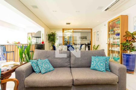 Sala de apartamento à venda com 3 quartos, 132m² em Tatuapé, São Paulo