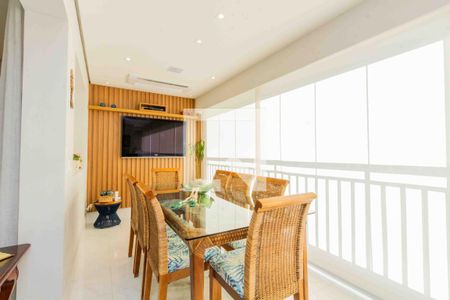 Varanda Gourmet de apartamento à venda com 3 quartos, 132m² em Tatuapé, São Paulo