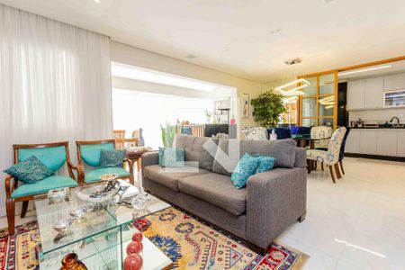 Sala de apartamento à venda com 3 quartos, 132m² em Tatuapé, São Paulo