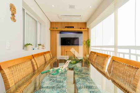 Varanda Gourmet de apartamento à venda com 3 quartos, 132m² em Tatuapé, São Paulo