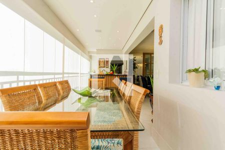 Varanda Gourmet de apartamento à venda com 3 quartos, 132m² em Tatuapé, São Paulo