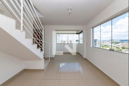 Sala 1 de apartamento à venda com 4 quartos, 183m² em Cabral, Contagem