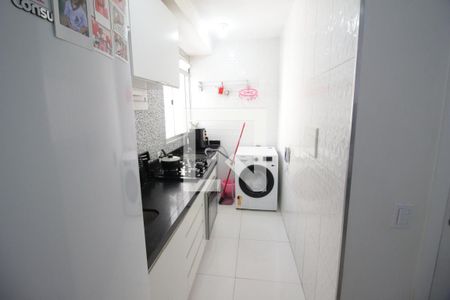 Cozinha e Área de Serviço de apartamento para alugar com 2 quartos, 39m² em Jardim Boa Vista (zona Oeste), Osasco