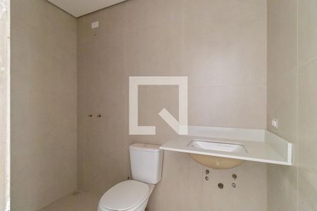 Banheiro da suíte 1 de casa de condomínio à venda com 2 quartos, 150m² em Parque Rural Fazenda Santa Cândida, Campinas