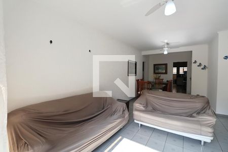 Sala de apartamento para alugar com 4 quartos, 130m² em Balneario Guarujá, Guarujá