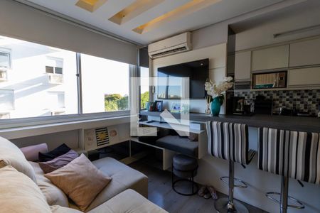 Sala de apartamento para alugar com 2 quartos, 45m² em Cristal, Porto Alegre