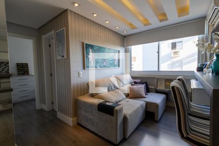 Sala de apartamento para alugar com 2 quartos, 45m² em Cristal, Porto Alegre