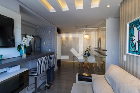 Sala de apartamento para alugar com 2 quartos, 45m² em Cristal, Porto Alegre