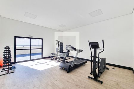 Área comum - Academia de apartamento para alugar com 1 quarto, 79m² em Parque Res. Aquarius, São José dos Campos