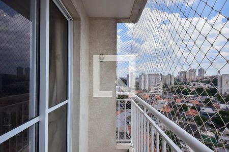 Varanda da Sala de apartamento para alugar com 2 quartos, 56m² em Jardim Umarizal, São Paulo