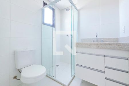 Banheiro da Suíte de apartamento para alugar com 1 quarto, 95m² em Parque Res. Aquarius, São José dos Campos