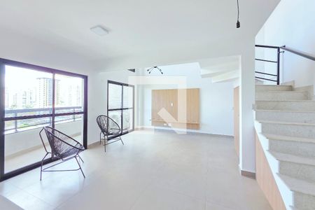 Sala de apartamento para alugar com 1 quarto, 95m² em Parque Res. Aquarius, São José dos Campos