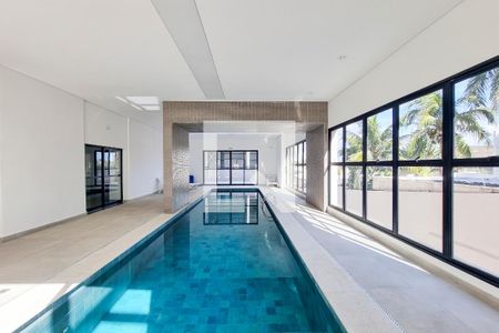 Área comum - Piscina de apartamento para alugar com 1 quarto, 95m² em Parque Res. Aquarius, São José dos Campos