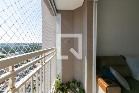 Varanda da Sala de apartamento à venda com 2 quartos, 47m² em Vila Carmosina, São Paulo