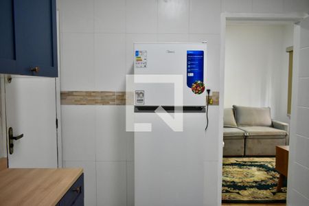 Cozinha de apartamento para alugar com 1 quarto, 49m² em Vila Clementino, São Paulo