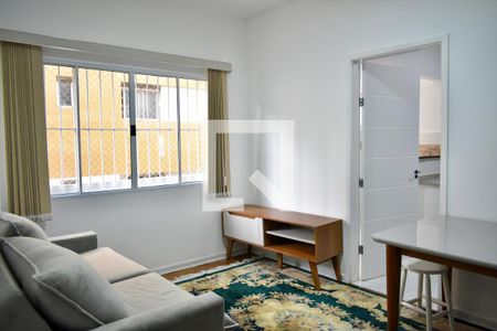 Sala de apartamento para alugar com 1 quarto, 49m² em Vila Clementino, São Paulo