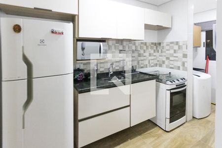 Cozinha de apartamento para alugar com 1 quarto, 30m² em Vila Formosa, São Paulo