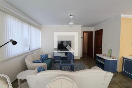 Sala de apartamento para alugar com 3 quartos, 138m² em Bal. C. Atlântica, Guarujá