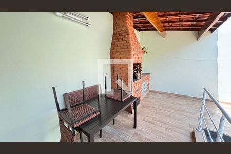Churrasqueira de casa à venda com 3 quartos, 200m² em Campestre, Santo André