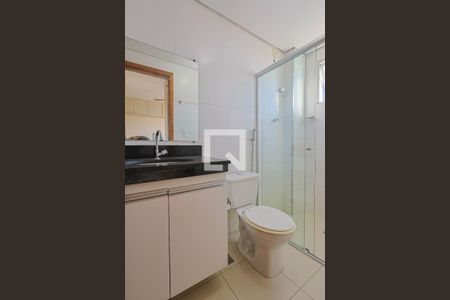 Banheiro da Suíte de apartamento para alugar com 2 quartos, 60m² em Santa Ines, Belo Horizonte