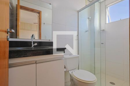 Banheiro da Suíte de apartamento para alugar com 2 quartos, 60m² em Santa Ines, Belo Horizonte
