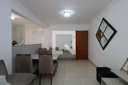 Sala de apartamento à venda com 3 quartos, 148m² em Vila Curuçá, Santo André