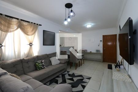 Sala de apartamento à venda com 3 quartos, 148m² em Vila Curuçá, Santo André