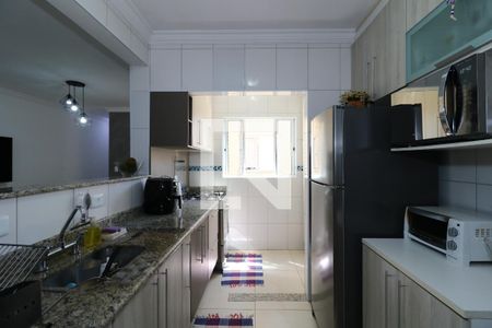 Cozinha de apartamento à venda com 3 quartos, 148m² em Vila Curuçá, Santo André