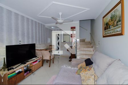 Sala de casa de condomínio para alugar com 2 quartos, 80m² em Jardim Flor do Campo, Guarulhos