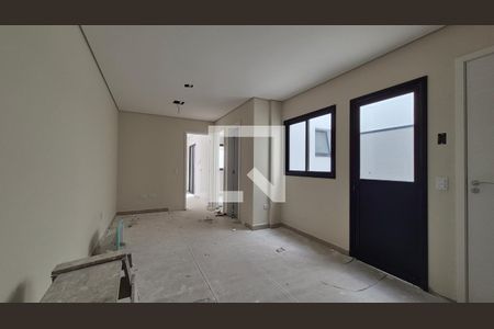 Sala de apartamento à venda com 2 quartos, 45m² em Vila Gilda, Santo André