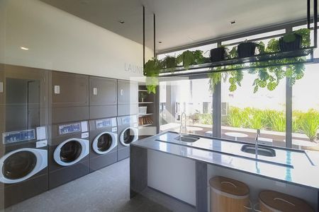 Área comum - Lavanderia de kitnet/studio à venda com 1 quarto, 26m² em Vila Olímpia, São Paulo