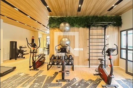 Área comum - Academia de kitnet/studio à venda com 1 quarto, 26m² em Vila Olímpia, São Paulo